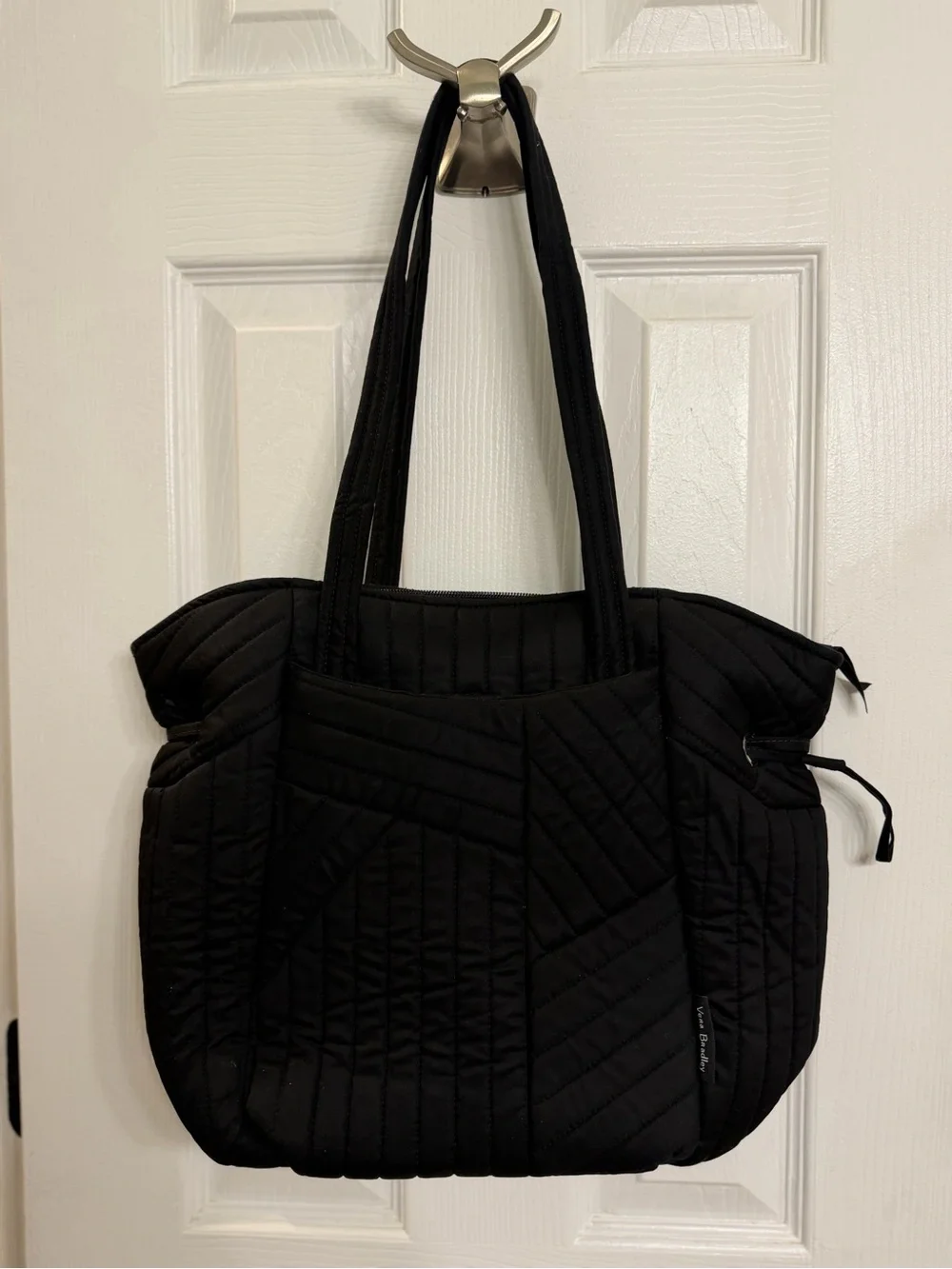 Vera Bradley Black Glenna Satchel